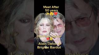 Alain Delon amp Brigitte Bardot Together Again After Half a Century antesedepoi alaindelon [upl. by Cannon]