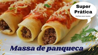 Panqueca simples de liquidificador [upl. by Greggs162]