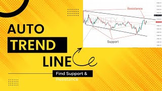 Auto Trend Line Indicator for Swing Treading  Best Tradingview Indicators [upl. by Eiduj]