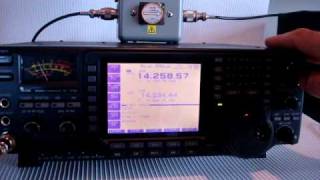 Icom IC756 demonstration [upl. by Gilman72]