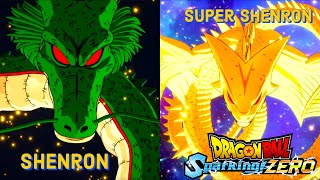 Summoning Shenron and Super Shenron in DRAGON BALL Sparking ZERO [upl. by Odlanar891]