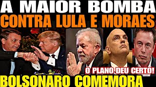 TRUMP E MUSK CUMPRIU PRISÃO SAIU NESSE DOMINGO MORAES E LULA RECEBE PIOR NOTÍCIA de BOLSONARO [upl. by Hilel]