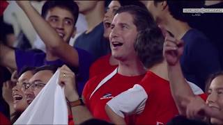 Chile National Anthem 11092018  vs South Korea [upl. by Olivie]