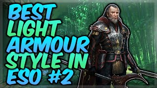 BEST LIGHT ARMOUR STYLES  MOTIFS IN ESO 2 [upl. by Jsandye996]