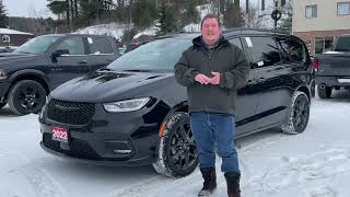 2022 ‘BRILLIANT BLACK’ CHRYSLER PACIFICA TOURINGL S AWD [upl. by Kathryne]