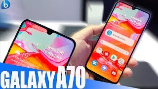 NOVO SAMSUNG GALAXY A70  HANDS ON [upl. by Enael]