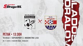 Mladost Ždralovi vs Hrvace  15kolo  SuperSport 2 NL [upl. by Gareri]