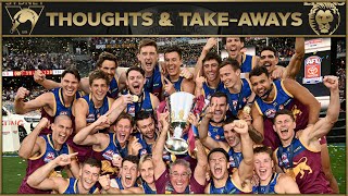 MY THOUGHTS AND TAKEAWAYS FROM THE 2024 AFL GRAND FINAL [upl. by Deryl966]