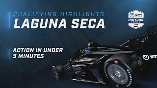 Qualifying Highlights  2023 Firestone Grand Prix of Monterey at Laguna Seca  INDYCAR [upl. by Wellington]