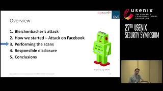 USENIX Security 18  Return Of Bleichenbacher’s Oracle Threat ROBOT [upl. by Aneehta114]