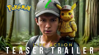 POKEMON The Movie quotLive Actionquot Teaser Trailer 2025 Tom Holland Warner Bros Concept [upl. by Giarla647]