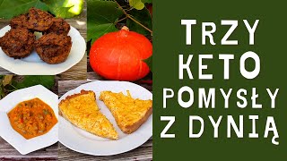 3 KETO pomysły z DYNIĄ 🎃 [upl. by Veda]