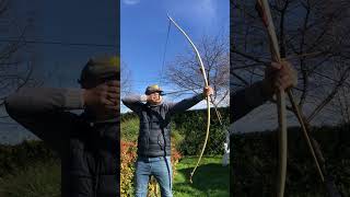 YEW LONGBOW SHOTS 🏹💥 [upl. by Llevol]