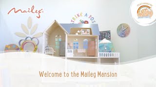 Welcome to the Maileg Mansion  Tour through the Doll House 🌈 [upl. by Pelson888]