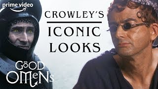 David Tennants Iconic Crowley Looks  Good Omens  Prime Video [upl. by Cassiani]