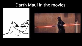 Movie VS Show Darth Maul Lore [upl. by Faubert513]