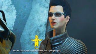 Successful flirting with Curie Fallout 4 [upl. by Nawak981]