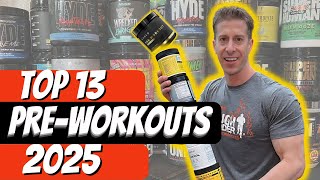 Top 13 Pre Workout Supplements 2024 BEST OF THE BEST [upl. by Eirameinna]