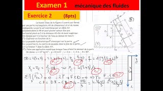 🔴mécanique des fluides  exercice 6☑️  statique des fluides😎 [upl. by Onaimad653]