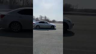 Lexus IS250  3UZ fish tail test [upl. by Jeminah]