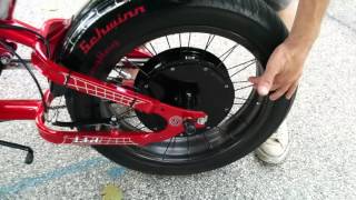 Mike DrChopper Moser Schwinn Stingray Electric Bike EM3EV Lyen Conroller LiPo Batteries [upl. by Airel213]