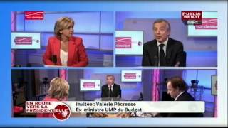 Pécresse  «Le mot qui décrit le mieux Hollande et Ayrault est dissimulation» [upl. by Tseng221]