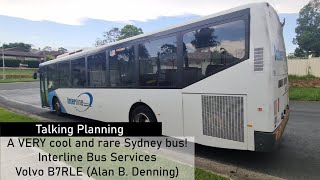 A VERY rare route bus Interline Volvo B7RLE Alan B Denning [upl. by Yorgo379]