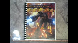 Battltech Historical Reunification War Sourcebook [upl. by Gunzburg39]