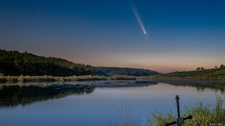 Imagini spectaculoase surprinse cu Cometa C2023 A3 la Mangalia [upl. by Lyons]