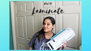 Scotch Thermal Laminator Tutorial [upl. by Aivirt]