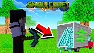 Live tot ik 16 Netherite Ingots heb 🌋 Op een YouTuber SMPsmallcraft smp [upl. by Illil90]