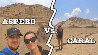 5000 YEAR OLD CITY OF CARAL ASPERO amp BARRANCA  BACKPACKING PERU 🇵🇪 [upl. by Milks243]