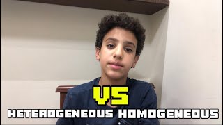 Homogeneous Vs Heterogeneous Mixtures [upl. by Yllaw]