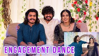 ENGAGEMENT DANCE  PRAVEEN MRUDULA ❤️ [upl. by Wilonah]