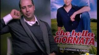 CHECCO ZALONE  intervista Che bella giornata  WWWRBCASTINGCOM [upl. by Mckenzie]