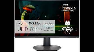 Review Dell G3223Q 32Inch 4K Gaming Monitor  144Hz amp 1ms Response Time [upl. by Lenz]