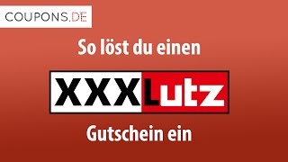 XXXLutz Gutschein einlösen – Anleitung [upl. by Aym]