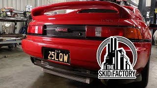 THE SKID FACTORY  430HP SW20 TOYOTA MR2 Build Review [upl. by Finegan570]