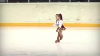 Impressive 2YearOld Figure Skater CHILD SKATING LATEST 2013 [upl. by Hinman]