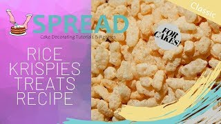 Rice Krispies Treats Recipe Tutorial [upl. by Myca]