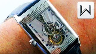 Jaeger LeCoultre Platinum Reverso Tourbillon Platinum Number 2 Q2176440 Luxury Watch Review [upl. by Yelekreb]