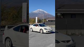 Dc5 Integra Type R in front of Mount Fuji in Japan jdm integratyper [upl. by Earized]