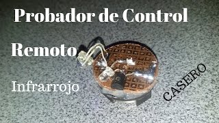 Probador de Control Remoto Casero Muy Fácil ProyectosSimples [upl. by Evette]