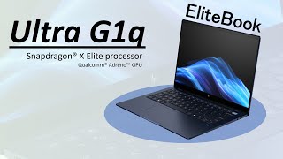 HP EliteBook Ultra G1q 14 inch Notebook AI and Copilot PC 2024 [upl. by Arinaid696]