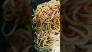 🍜🐷🍅Spaghetti withmeat tomato sauce [upl. by Etteinotna]