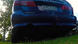 MITSUBISHI LEGNUM VR4 V6 TWIN TURBOS 280hp EXHAUST SOUND [upl. by Neira733]