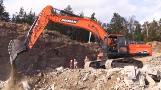 Doosan DX380LC7 Getting A Test Drive [upl. by Ahsia784]