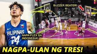 GILAS PILIPINAS VS INDONESIA FIBA U16  Nagpaulan ng TRES ang Gilas Youth  Ang GANDA ng Laban [upl. by Rebmac]