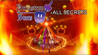 Periastron Stars RPG  ALL SECRETS Bosses amp Items ROBLOX [upl. by Peppie]