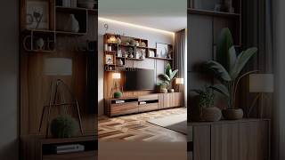 Elegant Walnut TV unit Tips from Cutekitchen  Since 1995 cabinet cutekitchen interiordesign [upl. by Amery826]